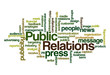 Vector: Public Relations - Word Cloud Public Relations - Word Cloud