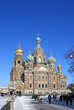 Famous church "Spas na krovi " in Saint-Petersburg, Russia