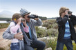Dad with his children