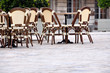 terrasse de restaurant