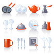 Vektor: kitchen utensil icons kitchen utensil icons