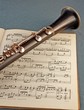 Clarinetto su Spartito Musicale