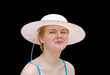 Young Woman in Hat 4