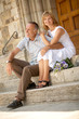 Foto: Couple just married and happy Couple just married and happy