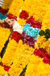 Flowers on wreath