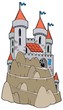 Castle on hill Castle on hill