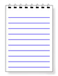 libreta líneas
