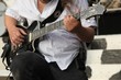 guitarist performing