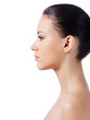 Profile of woman's face Profile of woman's face