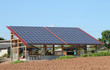 Großes Solarpanel