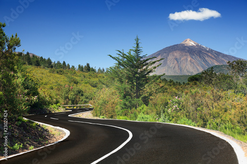 Photo: Open road Tenerife Open road Tenerife
