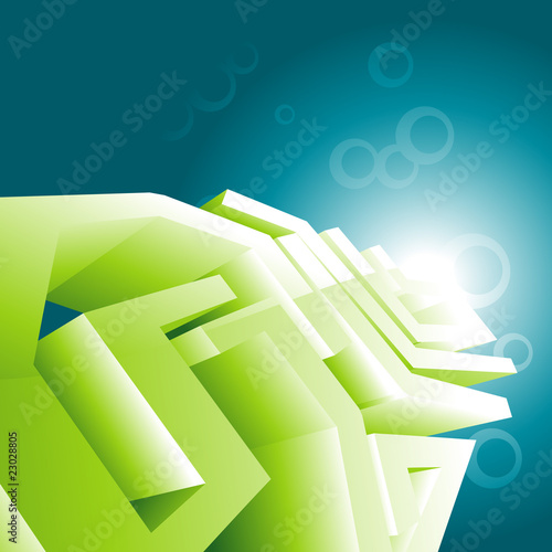 wallpaper technology design. Zoom Not Available: Vector images scale to any size. Green technology design wallpaper