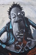 tag, graffiti, mur, peinture,visage