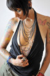 femme tatoué
