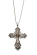 Gold Christian cross on a chain Gold Christian cross on a chain