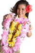 Tropical Flower Lei Woman