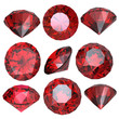 Round garnet
