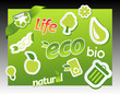 Set of ecology icons.