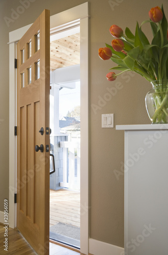 Photo: Front Door of a Domestic Residence Front Door of a Domestic Residence