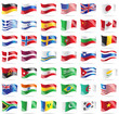 Set of flags