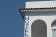 insegna di hotel estivo