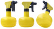 Three home water sprayers on a white background