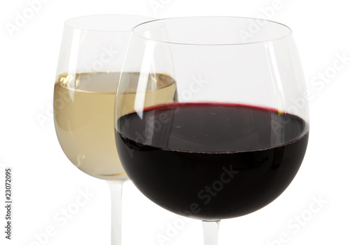 Photo: redwine and whitewine redwine and whitewine