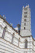 Campanile (Bell Tower) of the Cathedral in Siena. Italy, Europe