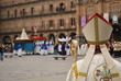 Bischof auf einer Prozession, Salamanca Bischof auf einer Prozession, Salamanca