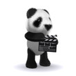 3d Panda works in the movies