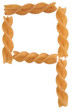 italian pasta forming font symbol q