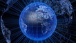 Digital Video 3D Earth Planet