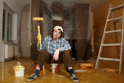 Photo: painting walls painting walls