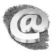 digitaler Fingerabdruck