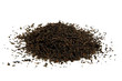 Black tea - loose dried tea leaves, isolated Black tea - loose dried tea leaves, isolated