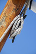 Ship mast and ropes