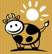 cartoon cow