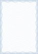 Guilloche style form for diploma or certificate Guilloche style form for diploma or certificate