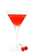 Cocktail and cherry