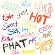 Slang Words Doodles