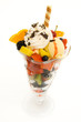 Früchteeisbecher