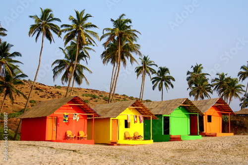 Photo: Beach huts Beach huts