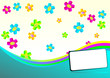 Abstract background with layers