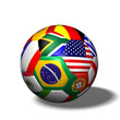 Soccer Ball Flags