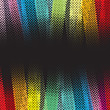 Abstract background with rainbow smears. Vector.