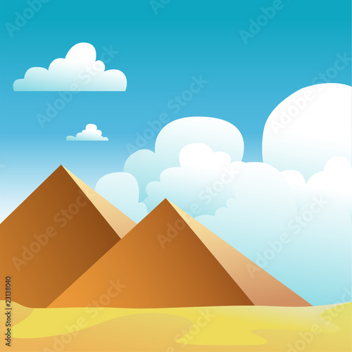 Vector: pyramids, egypt pyramids, egypt