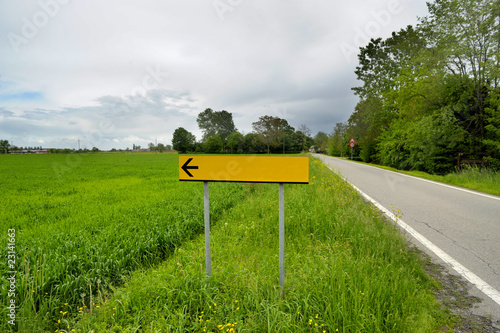 Photo: indicazione stradale indicazione stradale