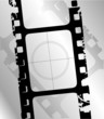 grunge filmstrip