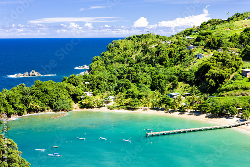 Photo: Parlatuvier Bay, Tobago Parlatuvier Bay, Tobago