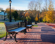 benches in Green Park benches in Green Park